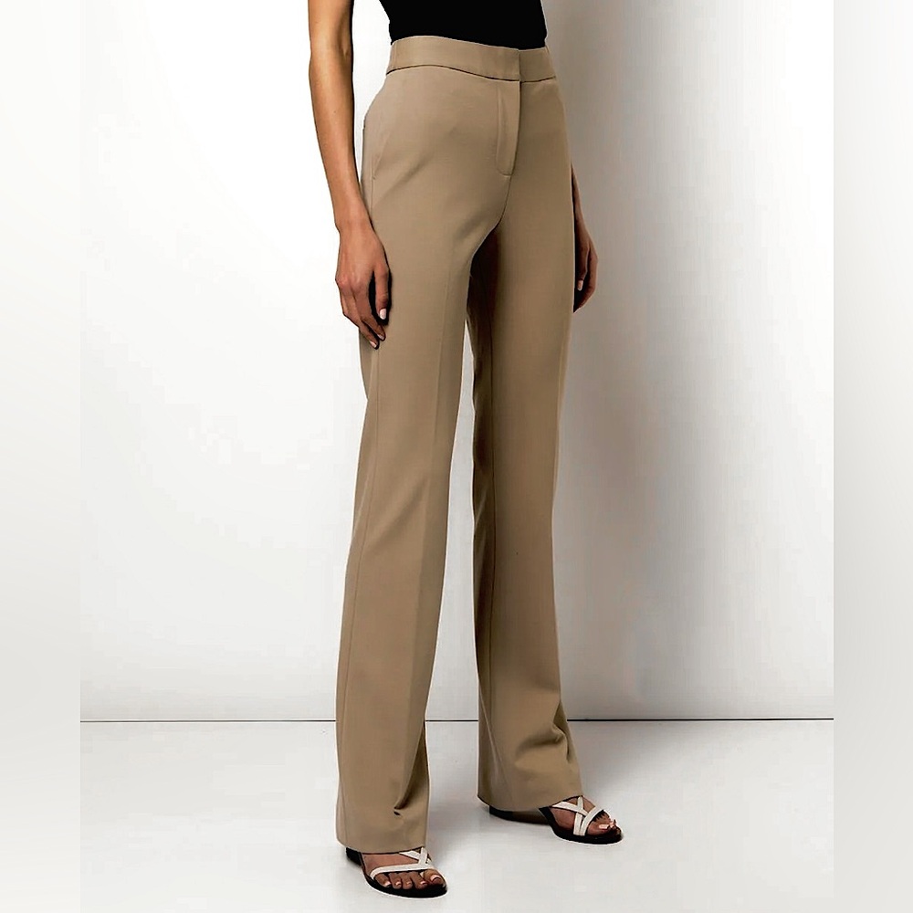 Tibi - Jamie Bootcut Trousers - Sable Brown - 2